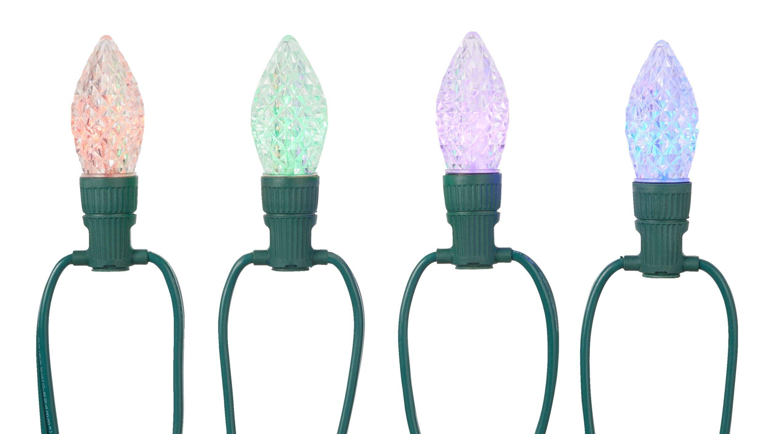 Lumières NOMA Advanced C9 à DEL de qualité commerciale, multicolore CloseUp