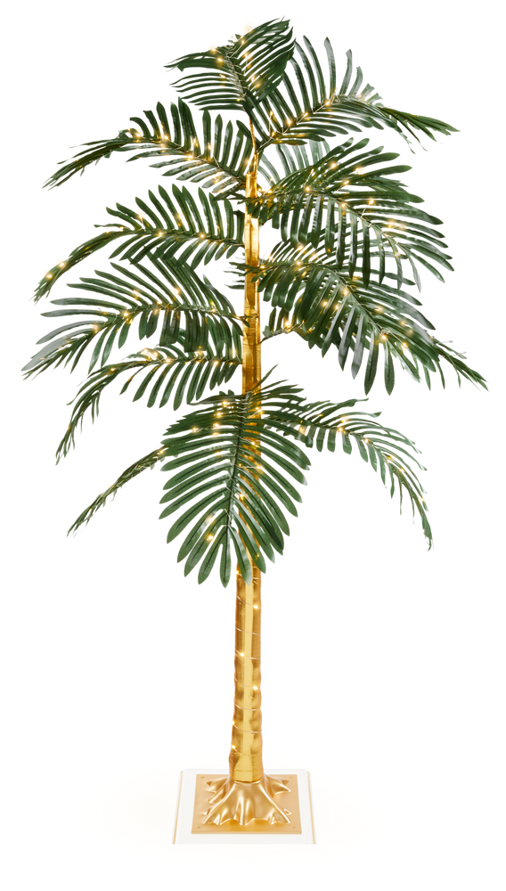 led christmas lights for palm trees