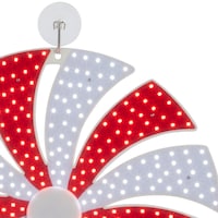 NOMA Pre-Lit, Outdoor, Neon Candy Cane, Motion Christmas decoration CloseUp