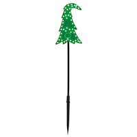 CANVAS Pre-Lit Indoor/Outdoor Christmas Decoration Bent Tree Stakelight, 129 LED Lights, 14-In, 3-Pack Front_Flat