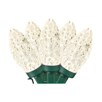 NOMA Twinkle C9 LEDs with Winterguard, Warm White, 7.4-m, 50-pc