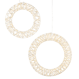 CANVAS Indoor/Outdoor Twinkling Wreaths Combo Pack, 2-pc Front_Flat