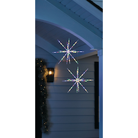 NOMA Firework Hanging Lights with 140 LEDs, 56-cm, 2-pk Front_Flat