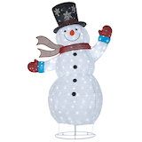 Snuggles le bonhomme de neige CANVAS Arctic, 8 pi Front_Flat