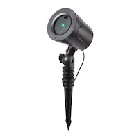 NOMA Animated Santa on Sleigh Laser Projection Light Front_Three_Fourths_Angled_Left