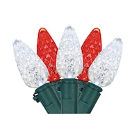 Lumières DEL Winterguard ext C6 NOMA, rouge/blanc, paq. 70 CloseUp