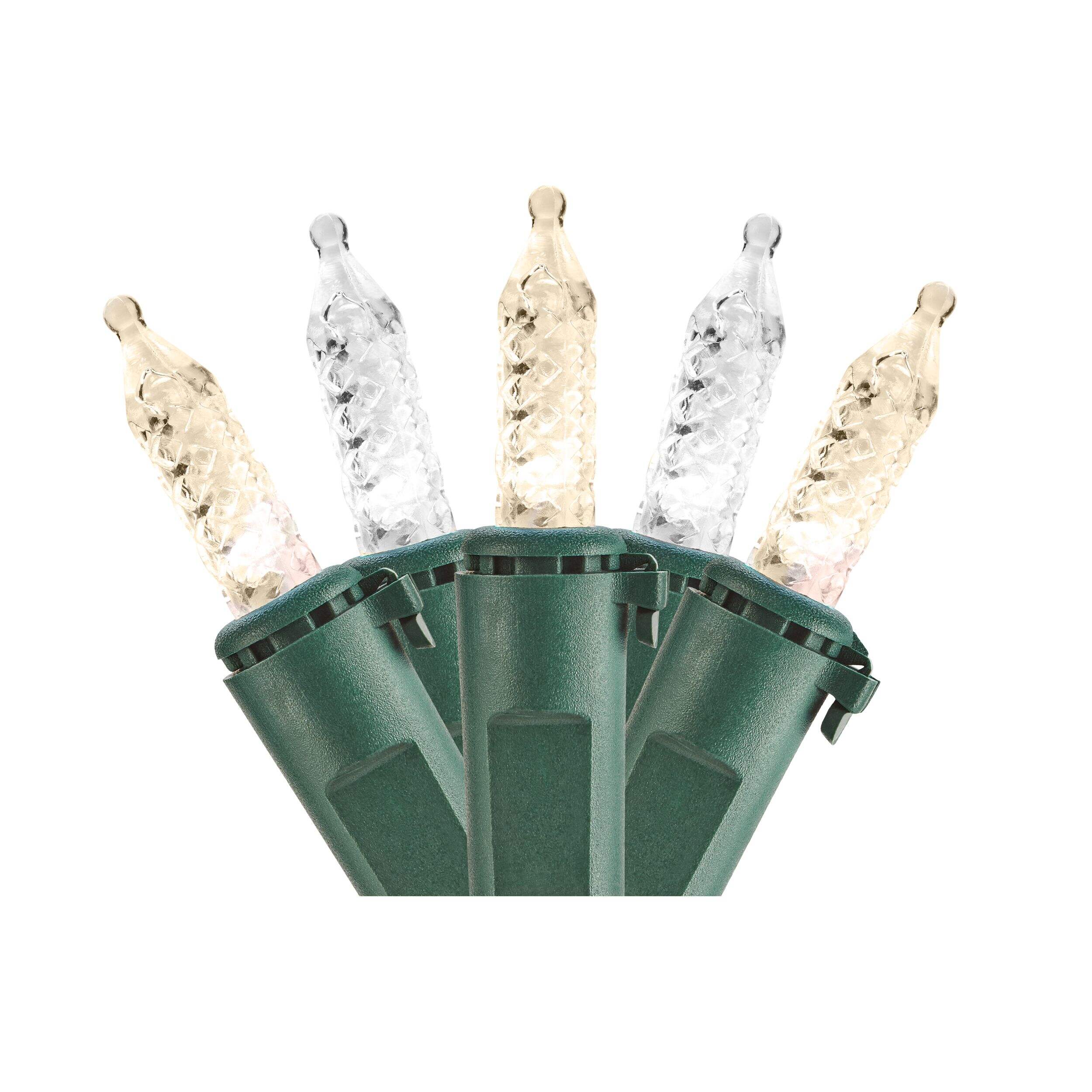 NOMA 7.2-m Warm White/Pure White Outdoor Mini LED with Winterguard, 70-pc CloseUp