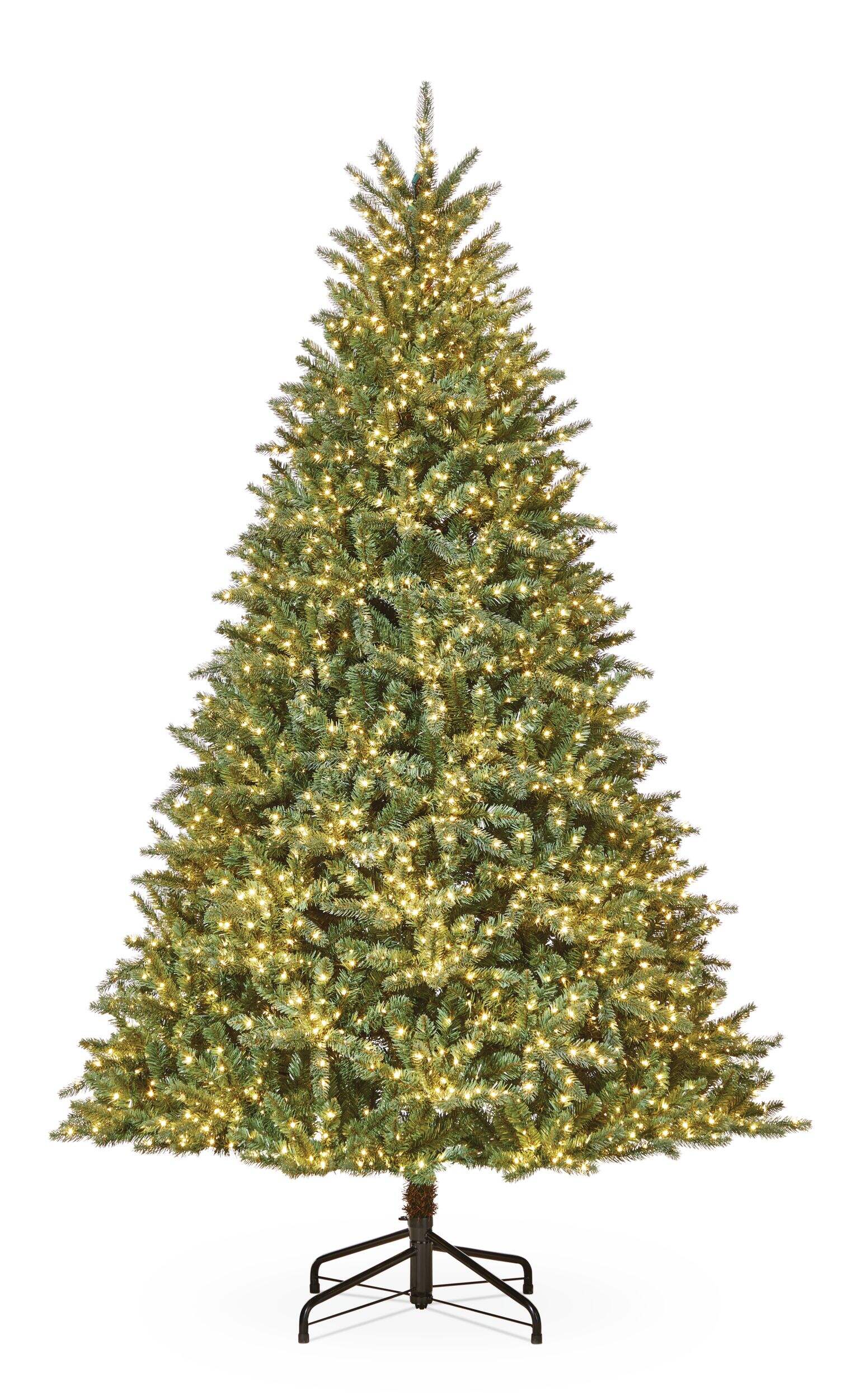 Arbre illuminé scintillant NOMA Taylor, 7 pi Front_Flat