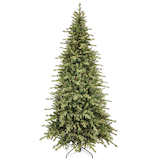 CANVAS Pre-Lit Elgin Christmas Tree, 1000 Warm White LED Lights, 9-ft Front_Flat