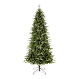 NOMA Elora Pre-Lit Indoor Christmas Tree with 550 Multi-Colour LEDs, Pine, 7-ft Front_Flat
