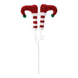 CANVAS Spray Holiday Decoration, Elf Legs Front_Flat