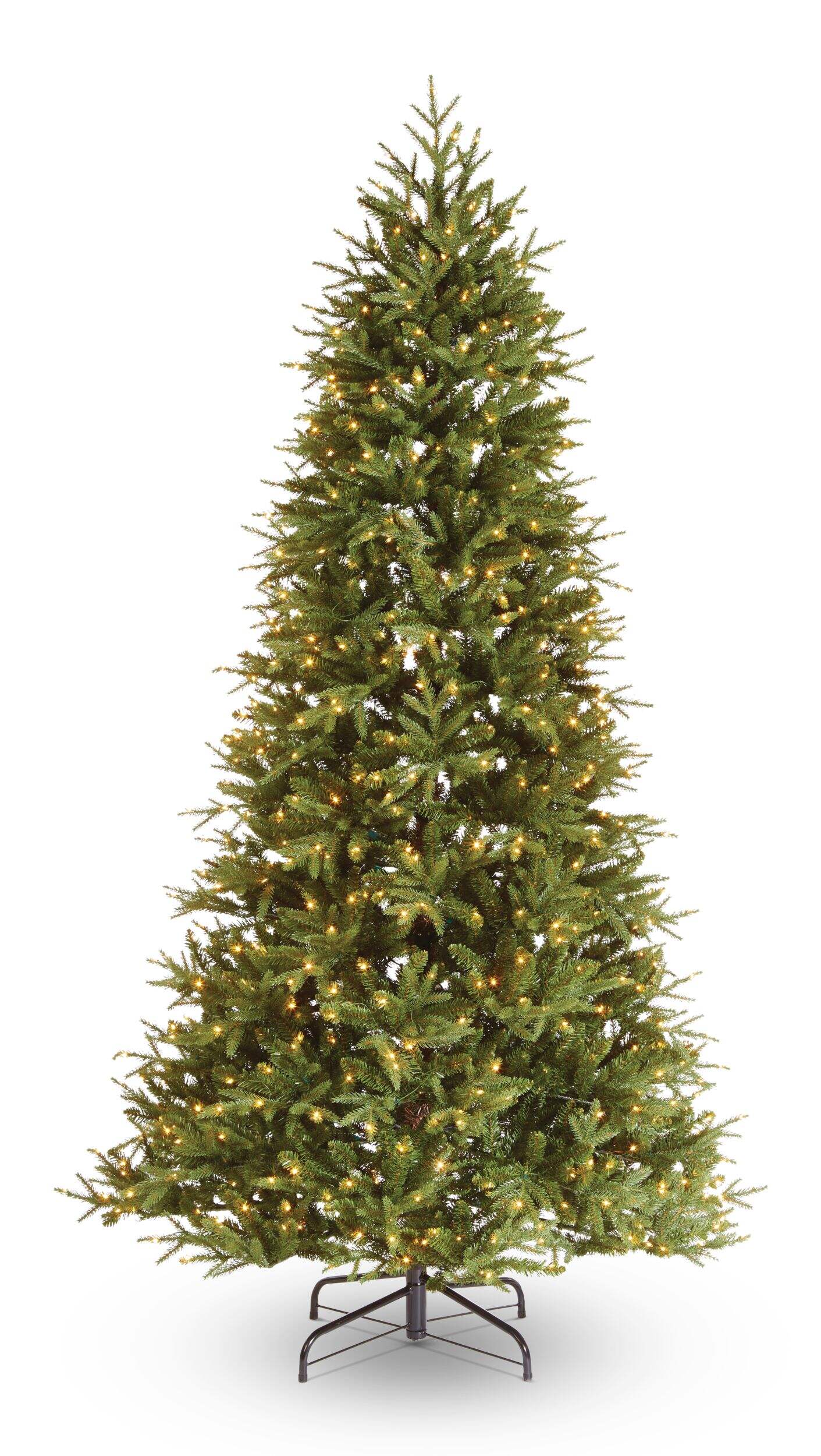 CANVAS Piedmont - Sapin de Noël illuminé avec support, 1 000 ampoules DEL Micro-Brite, 7,5 pi Front_Flat