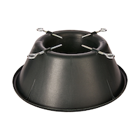 Support d'arbre de Noël en plastique For Living, pour arbres d'une hauteur maximale de 7,5 pi Front_Elevated