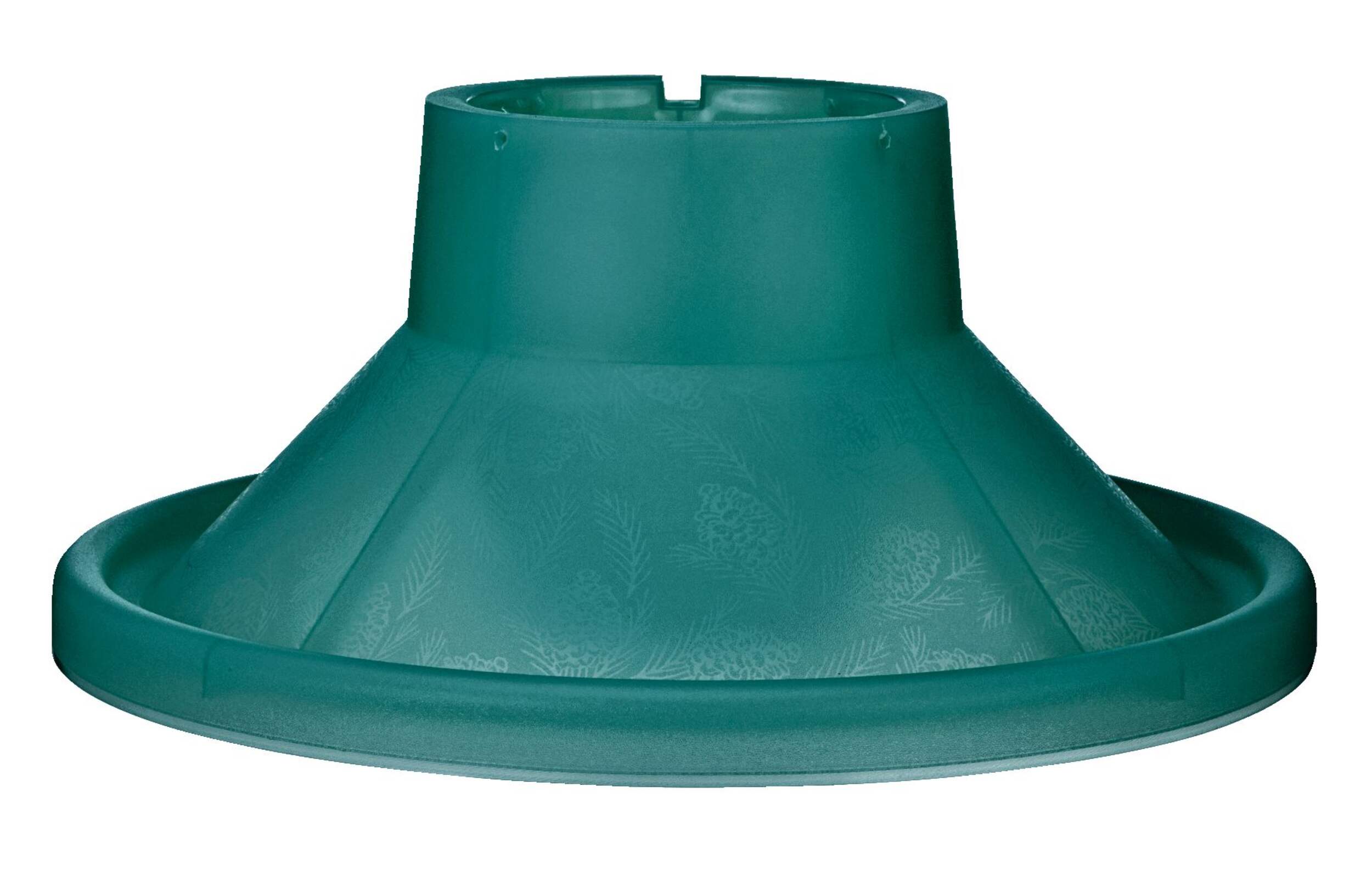 For Living Superior Plastic Christmas Tree Stand, Easy Set Up, Up to 9