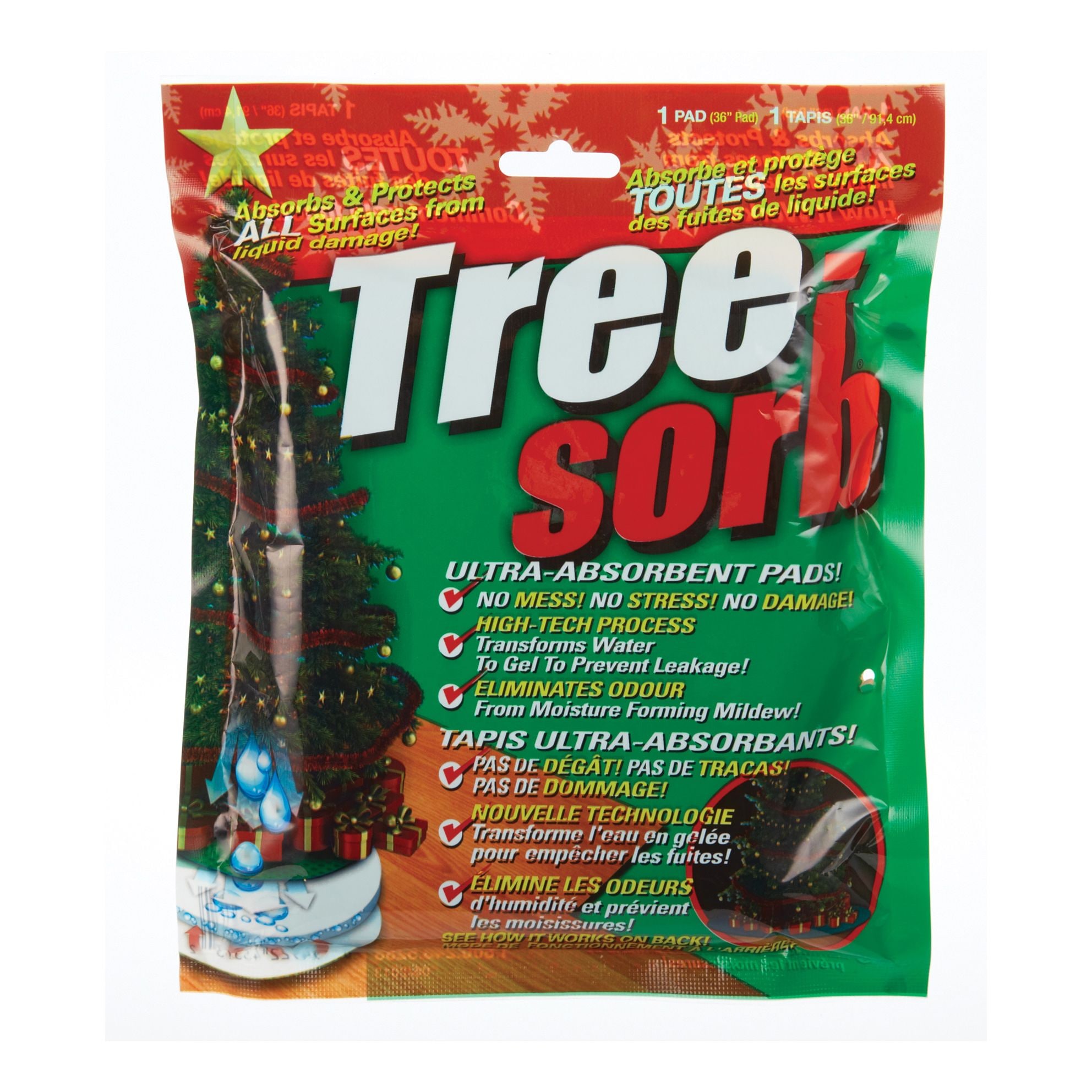 Absorbent Christmas Tree Mat, 36in Canadian Tire