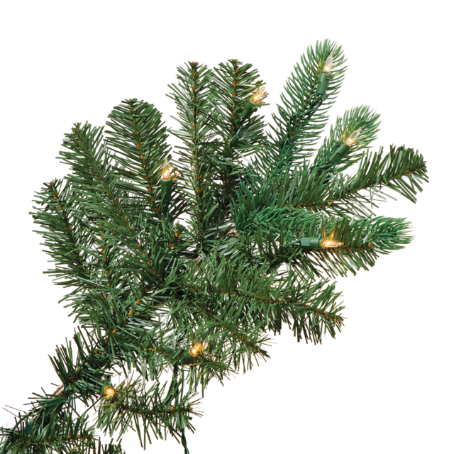 NOMA PreLit Marcelle Slim Mixed Tip Christmas Tree, 7ft Canadian Tire