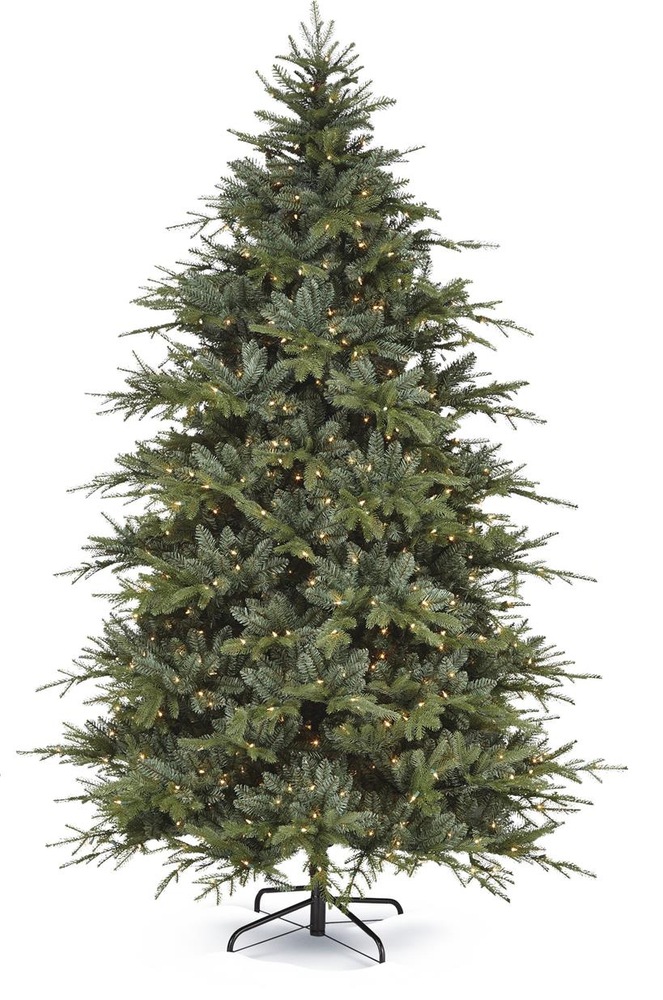 CANVAS PreLit Harrison Noble Fir Tree, 7.5ft Canadian Tire
