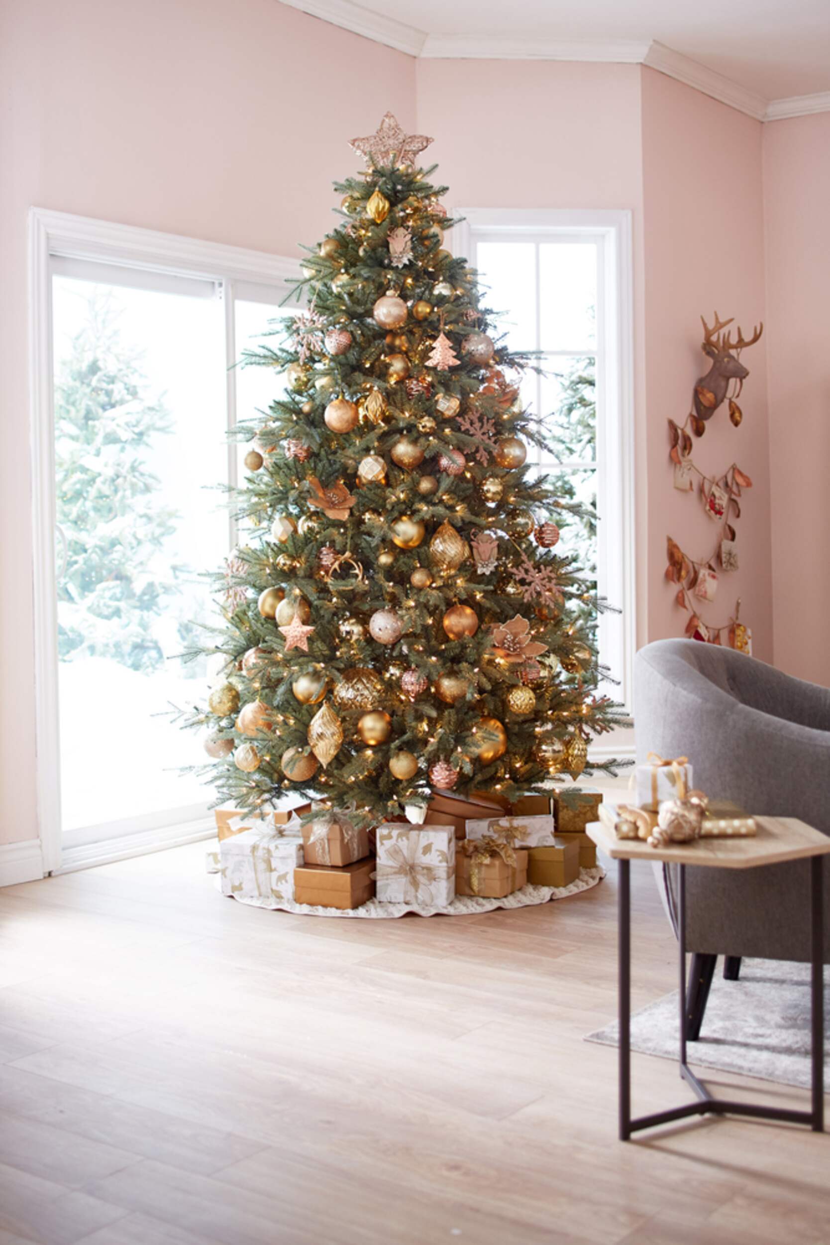 CANVAS Pre-Lit Harrison Noble Fir Tree, 7.5-ft | Canadian Tire