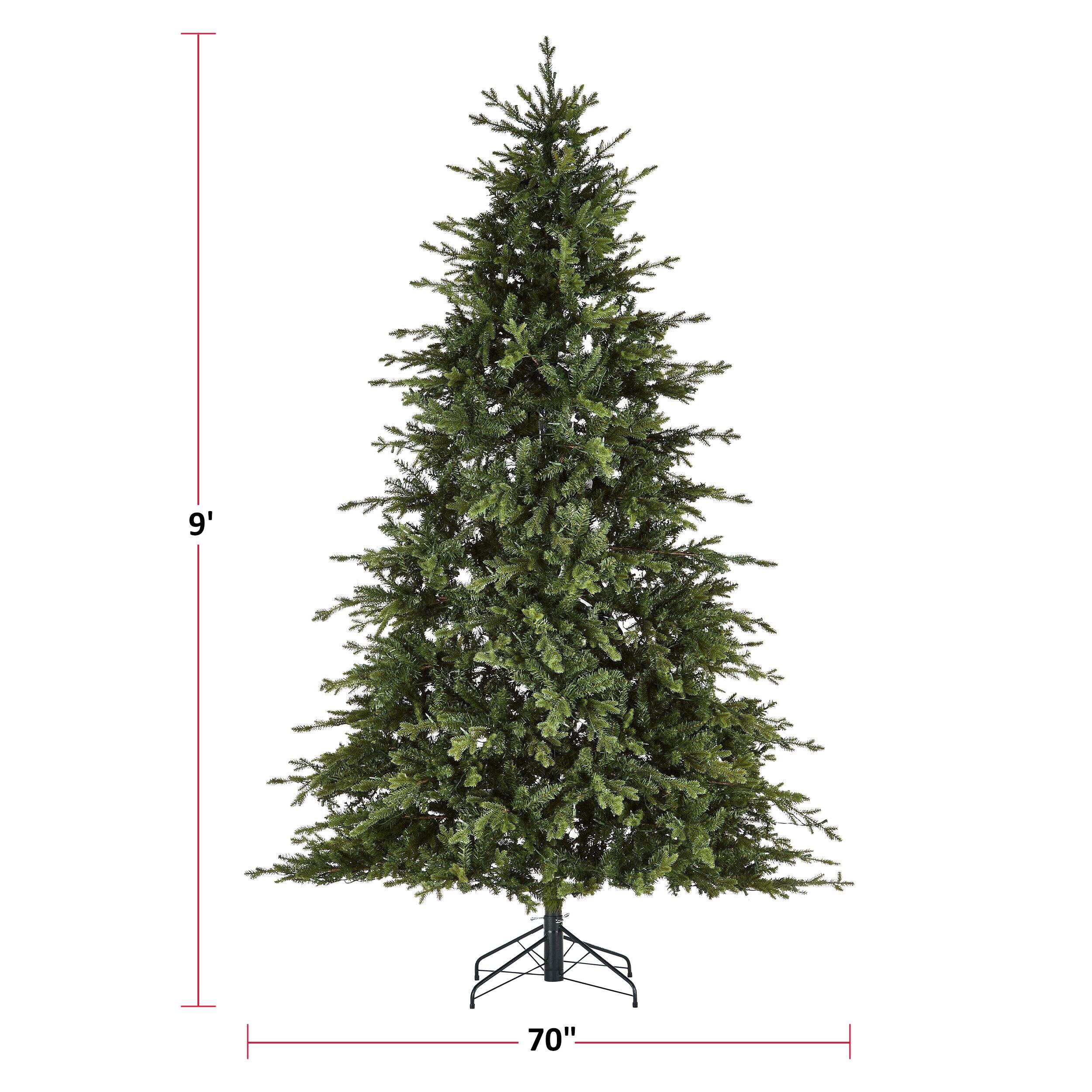 CANVAS Pre-Lit Oxford Liberty Pine Tree with Tree Stand, 1250 ...