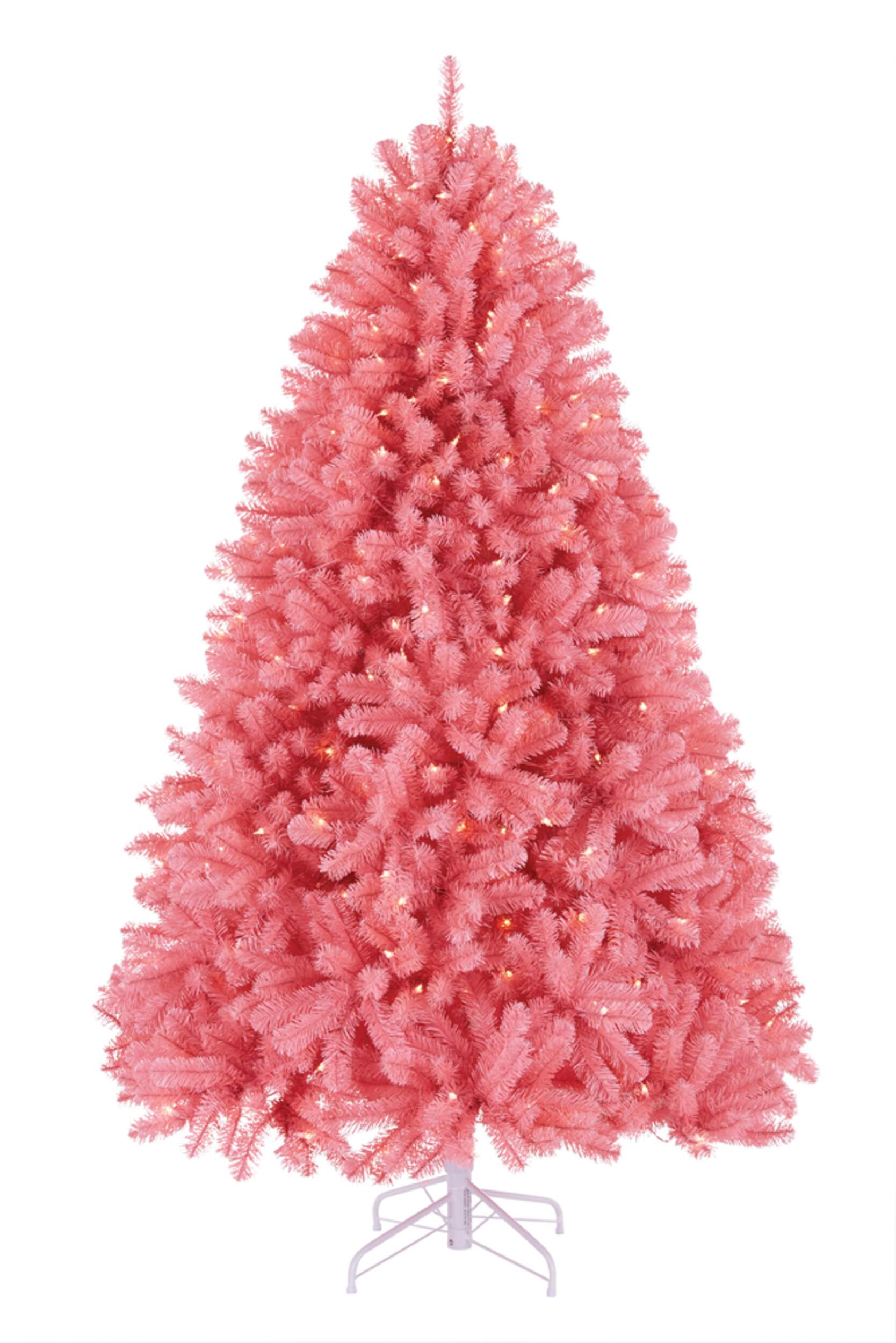 NOMA Pink PreLit Christmas Tree, 6.5ft Canadian Tire