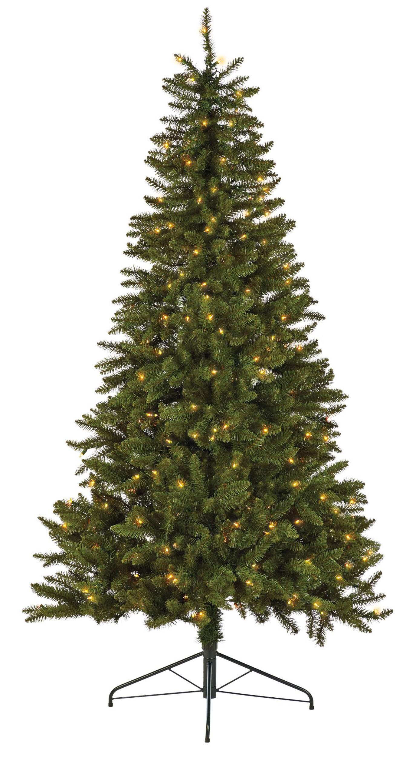 NOMA Low Glow PreLit Half Christmas Tree, 7ft Canadian Tire