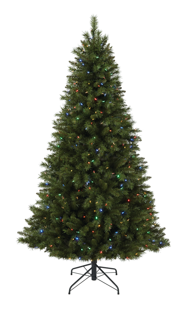 NOMA PreLit LED Henry Fir Christmas Tree, 7ft Canadian Tire