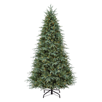 CANVAS Pre-Lit Glacier Blue Spruce Christmas Tree, 7-ft Front_Flat