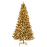NOMA - Sapin de Noël illuminé, champagne, 7,5 pi Front_Flat