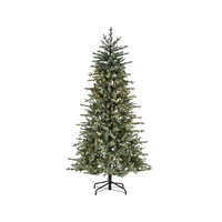 CANVAS Pre-Lit Normandy Christmas Tree with Tree Stand, 800 Micro-Brite LED Lights, 7-ft Front_Elevated