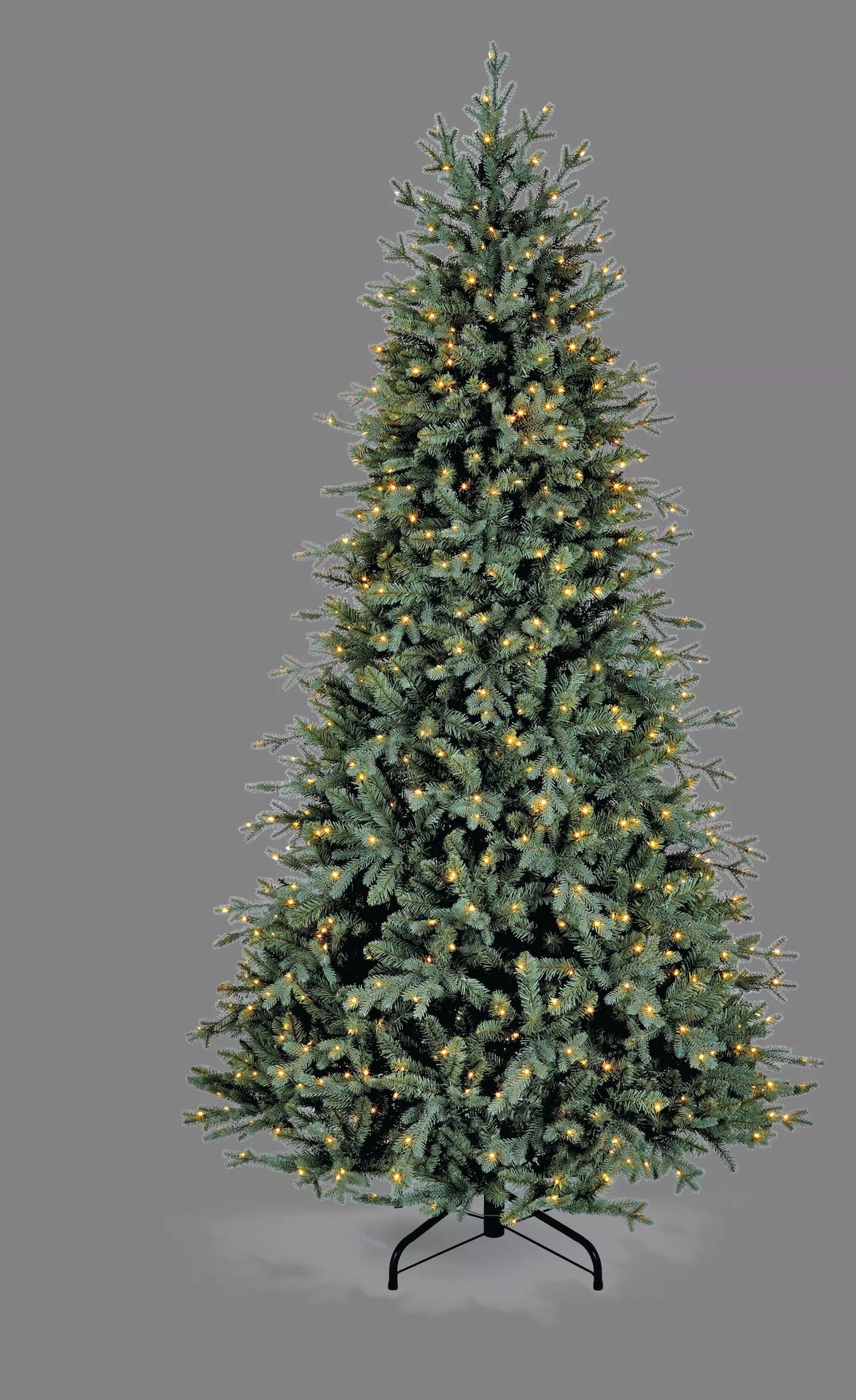 CANVAS Pre-Lit Normandy Christmas Tree with Tree Stand, 800 Micro