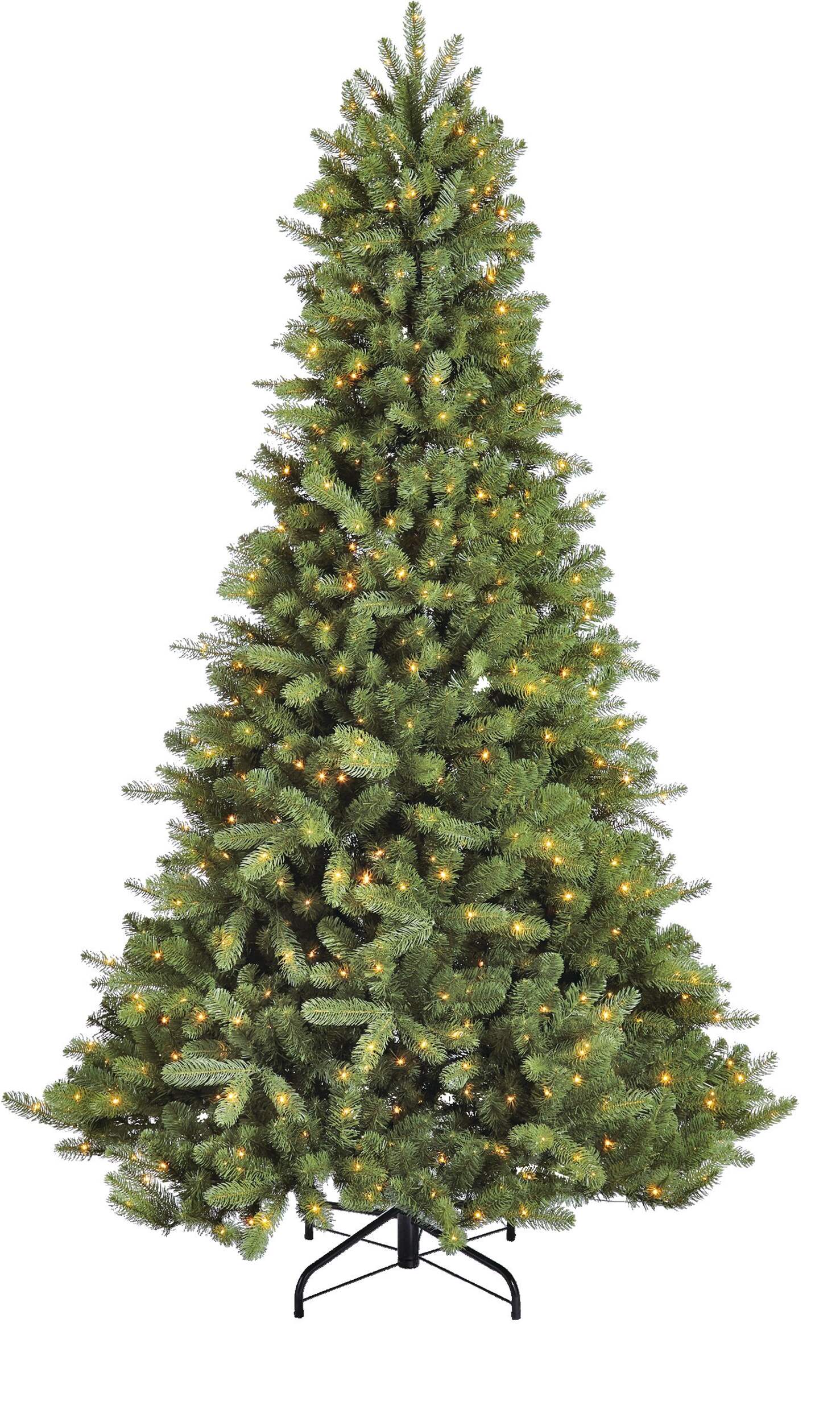 CANVAS Micro-Brite Pre-Lit Kootenay Fir Christmas Tree, 7.5-ft Front_Elevated