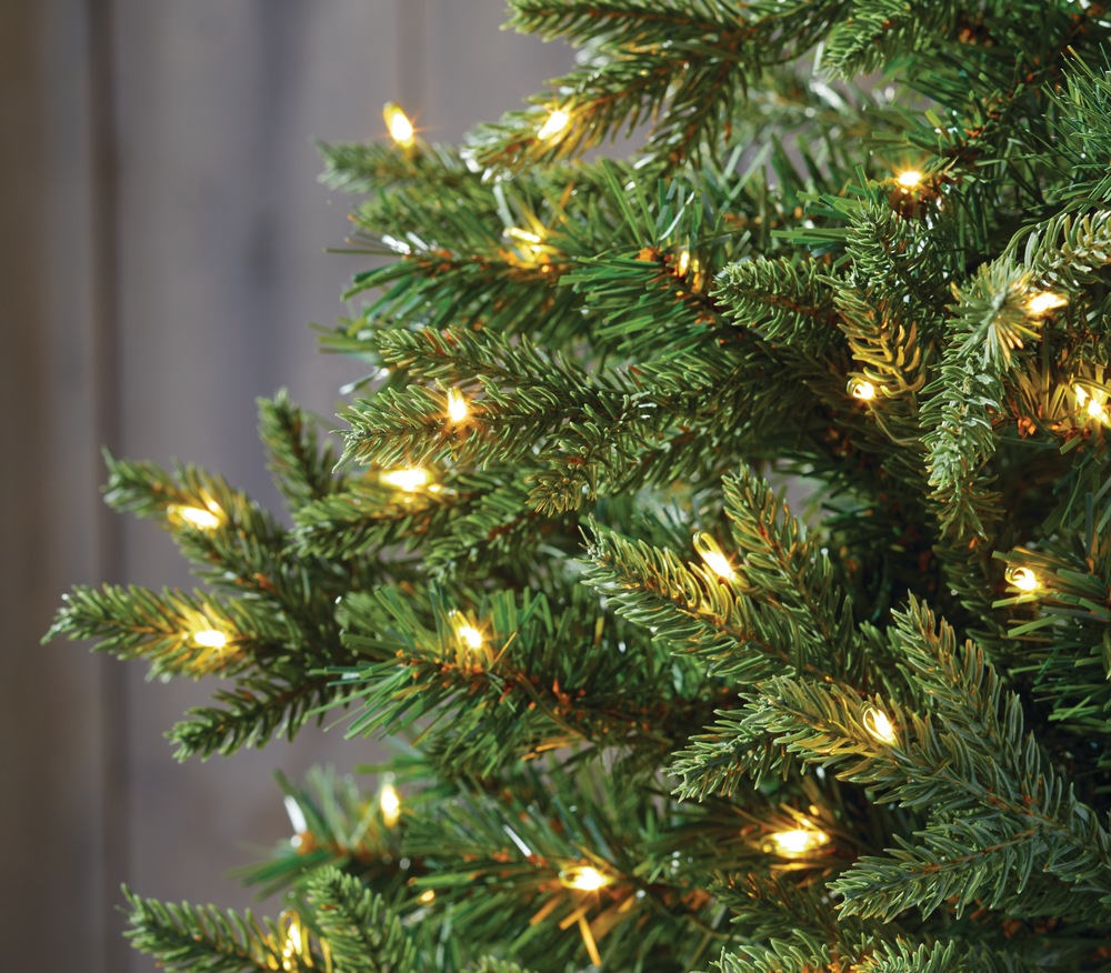 CANVAS PreLit Arctic Spruce Potted Christmas Tree, 5ft Canadian Tire