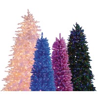 CANVAS Micro-brite Northern Lights Fir Christmas Tree, 7.5-ft CloseUp