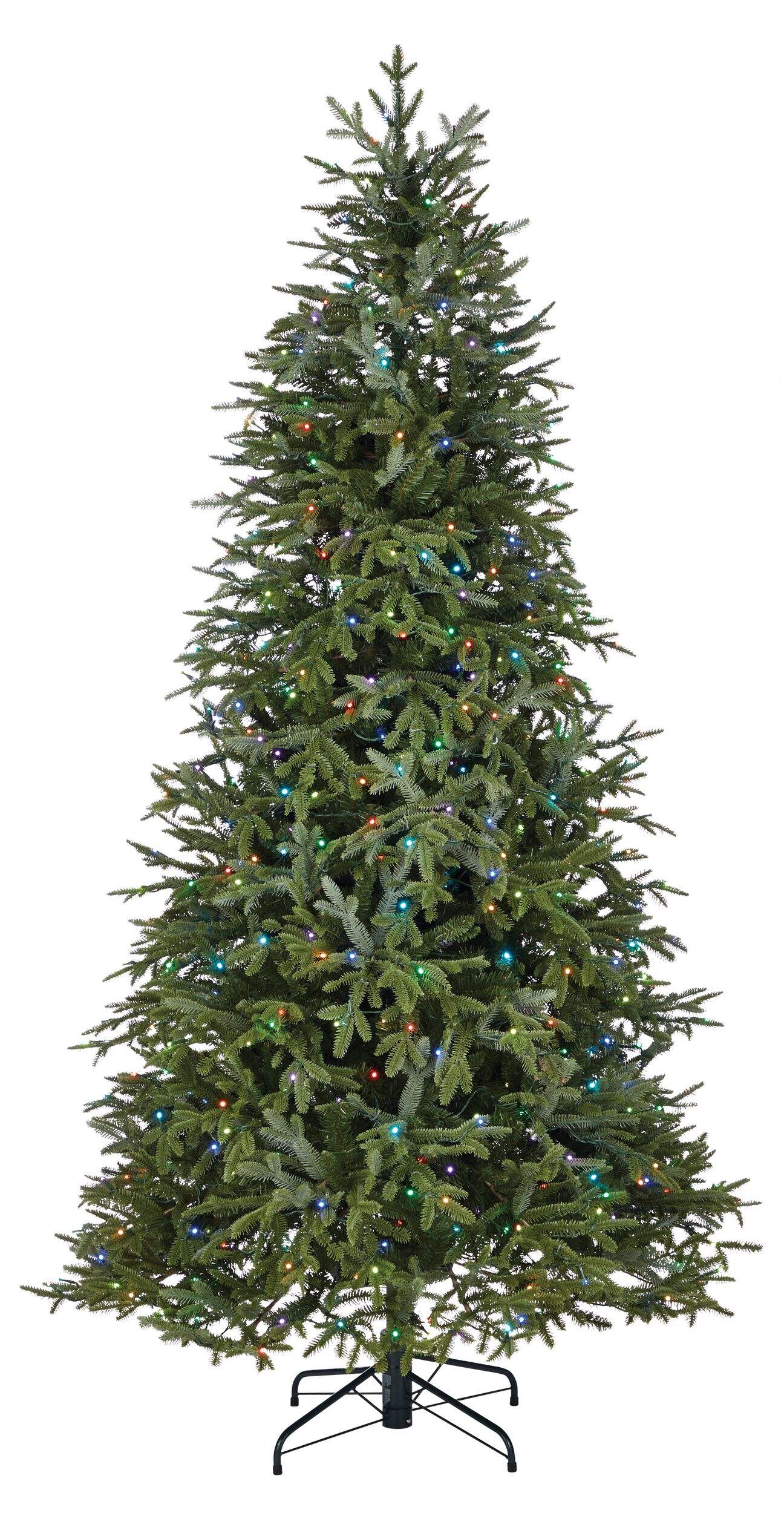 NOMA Advanced Aurora Music & Light Show Christmas Tree, 600 Multi