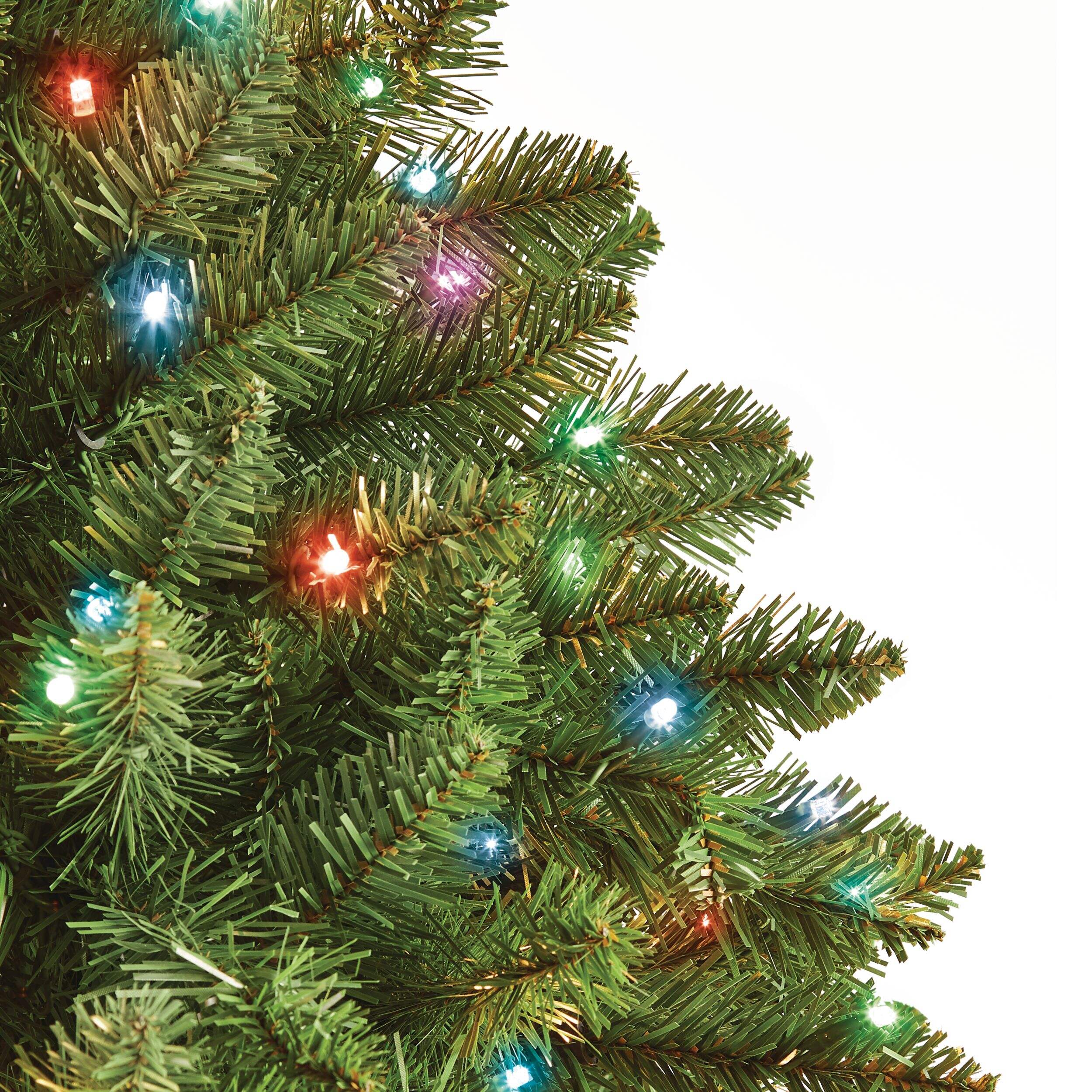 NOMA PreLit Dresden Christmas Tree with Tree Stand, 450 Colour