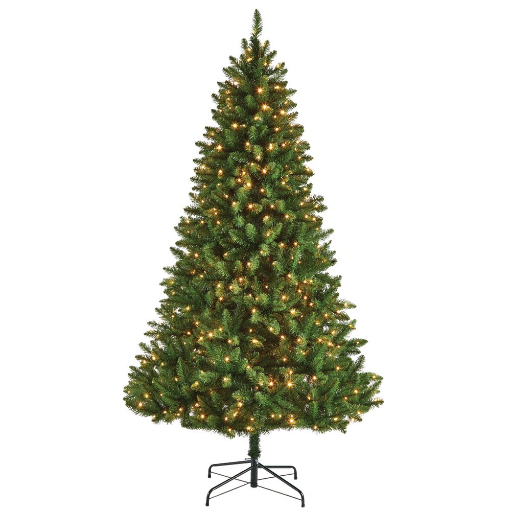 Noma Pre-lit Dresden Christmas Tree With Tree Stand, 450 Colour 