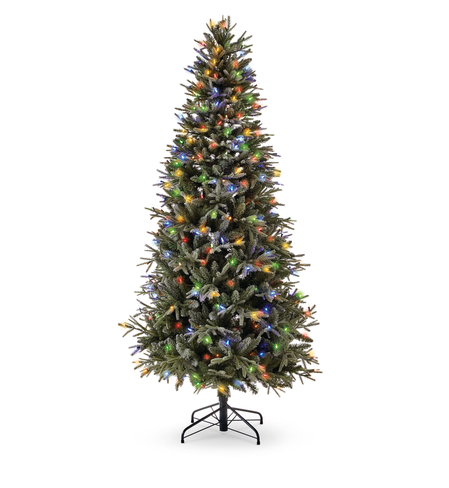 NOMA PreLit Aria Christmas Tree with Tree Stand, 400 ColourChanging