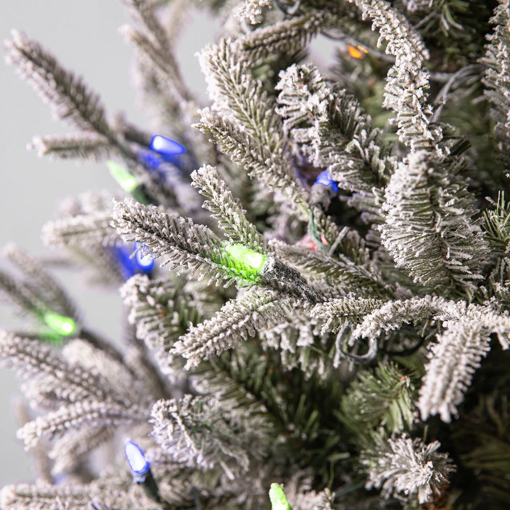 NOMA PreLit Aria Christmas Tree with Tree Stand, 400 ColourChanging