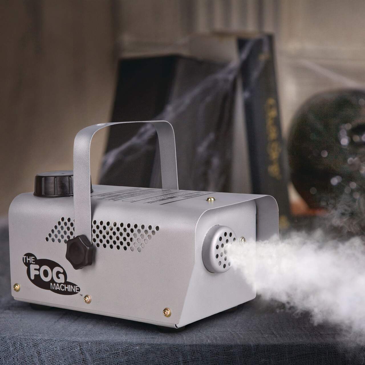 Mini machine à brouillard à base d'eau Gemmy. 400 W, argenté, 12-1