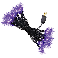 Jeu de lumières à DEL, araignées Front_Flat