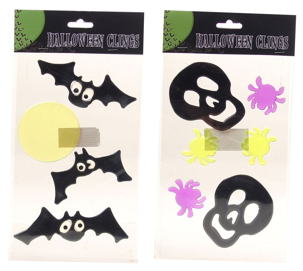 Halloween Gel Window Clings, Assorted Canadian Tire