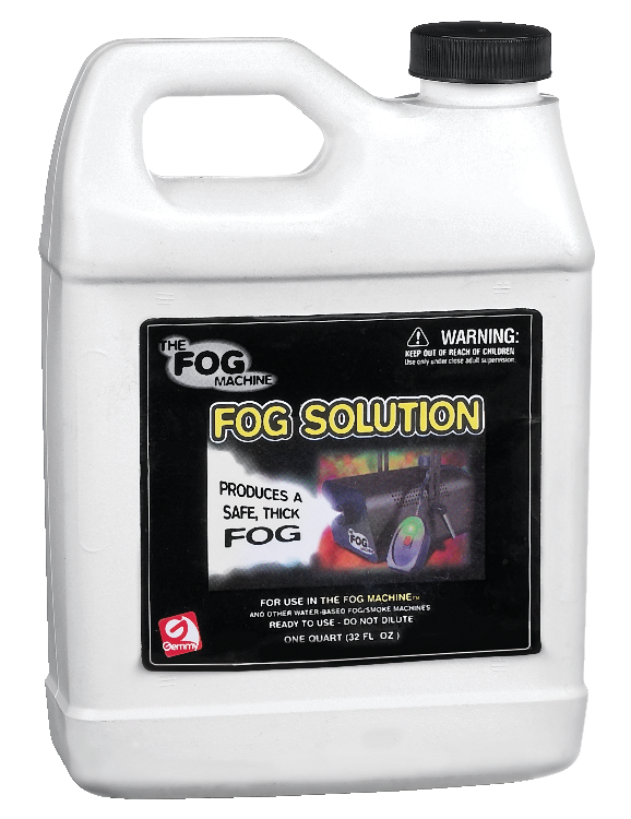Gemmy Water Based Fog Solution, NonToxic, Odourless, No Residue for