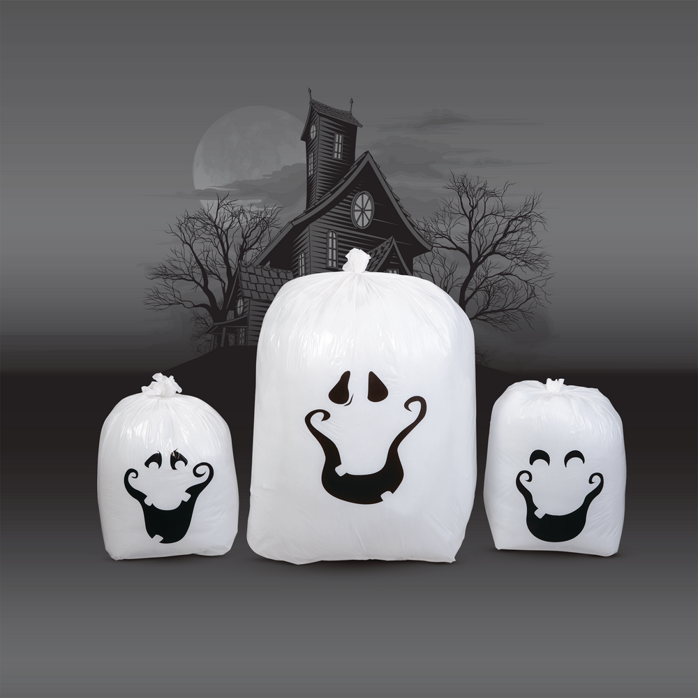 Sacs à gazon d'Halloween For Living à remplir de feuilles, choix de