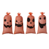 Sacs d'Halloween, citrouille/fantôme, variés Front_Flat
