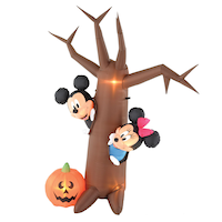 Airblown Disney Tree Halloween Inflatable, 6.5-ft Front_Angled_Left