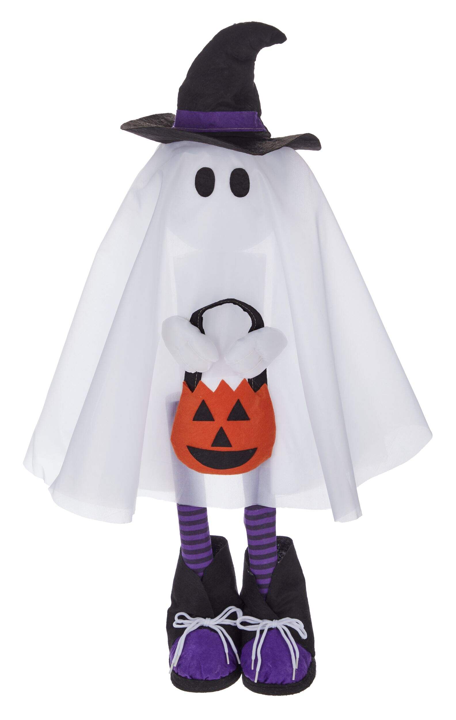 For Living Ghost Greeter Figure for Scary Halloween Decorations, Assorted Styles, 24-in Front_Flat