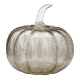 CANVAS Halloween Light-Up Mercury Glass Pumpkins, 6.3-in Front_Elevated