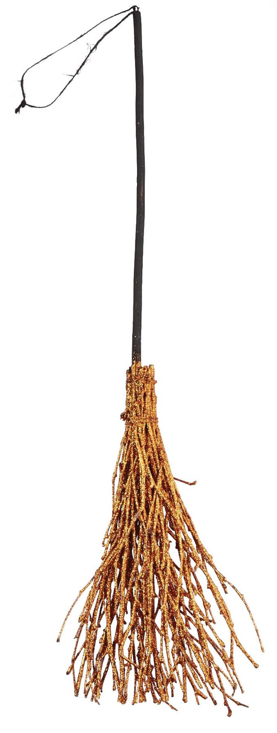 Glitter Broom Décor Front_Flat