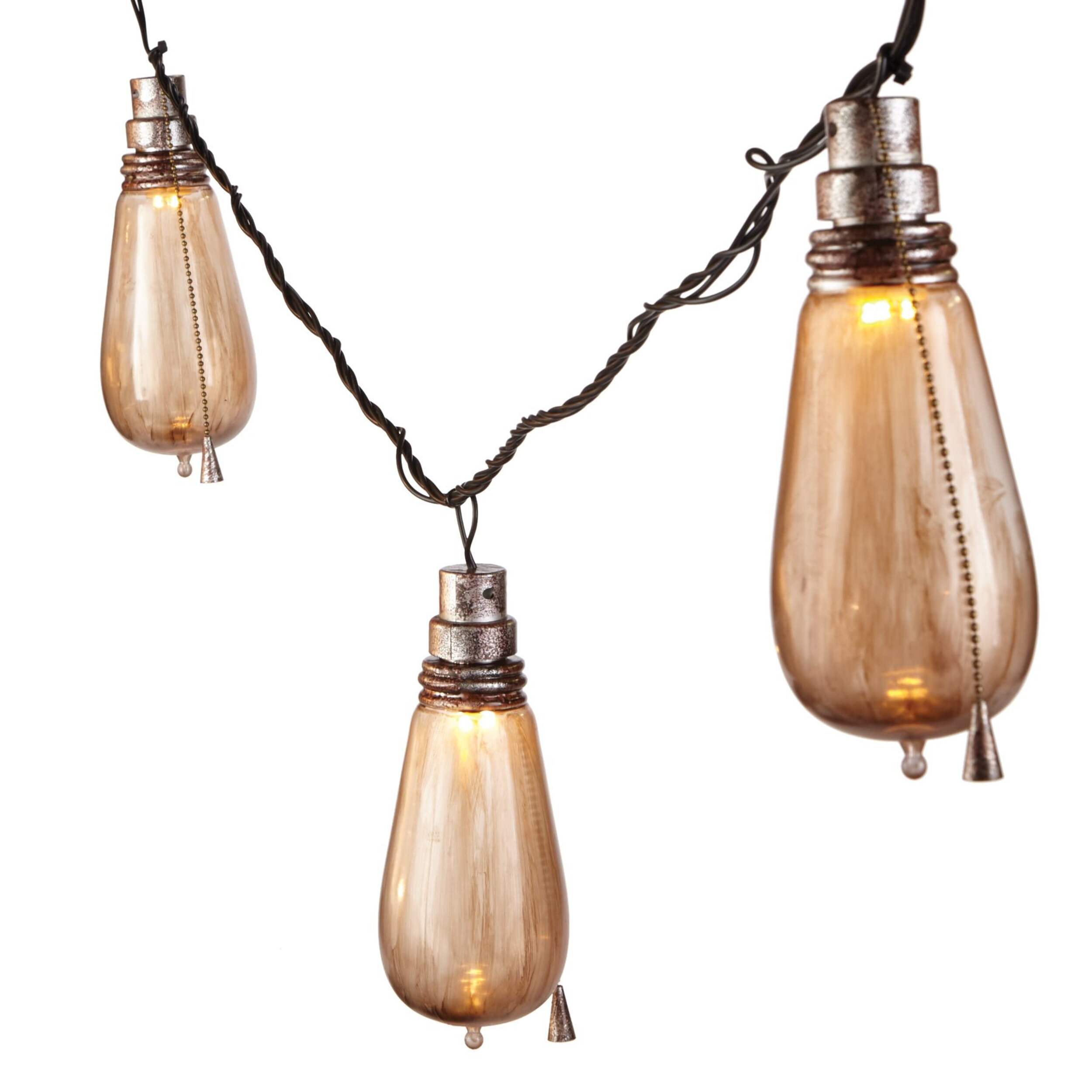 Lightshow Rusty Attic Light String Front_Flat