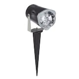 Gemmy Lightshow Fire & Ice Spotlight, Indoor/Outdoor Decoration for Halloween, Orange, 2.5-in Front_Angled_Right